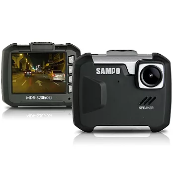 SAMPO 聲寶 MDR-S20E FULL HD 1080P 高畫質行車記錄器 (送64G記憶卡+免費基本安裝服務)