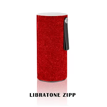 LIBRATONE ZIPP 丹麥無線 WiFi 可攜式音響(單色版)-紅色
