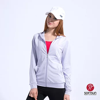 【SOFTSUN】UV-Cut防曬針織連帽外套(22530200)L薰衣紫18