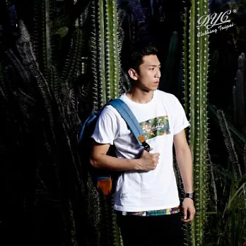 【DYC】-雨林系列-大嘴鳥 短T_S_白