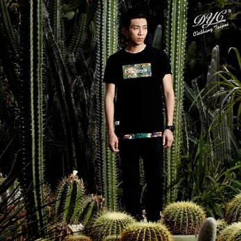 【DYC】-雨林系列-大嘴鳥 短T_M_黑