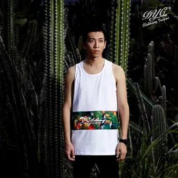 【DYC】-雨林系列-大嘴鳥背心_M_白