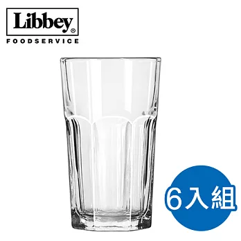 【美國 Libbey】杜瑞塔夫強化堅耐型 水杯 207ml*6入 (L-15239)