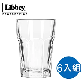 【美國 Libbey】杜瑞塔夫強化堅耐型 水杯 355ml*6入 (L-15238)