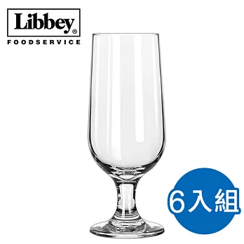 【美國 Libbey】安全杯口和杯腳強化 啤酒杯 355ml*6入 (L-3728)