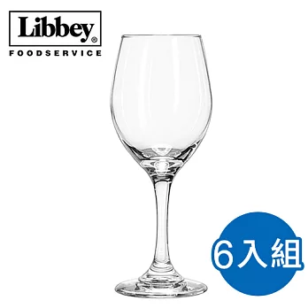 【美國 Libbey】安全杯口和杯腳強化 紅酒杯 325ml*6入 (L-3057)