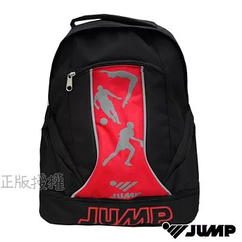 【JUMP將門】大容量多功能安全反光後背書包/背包(三色)紅色