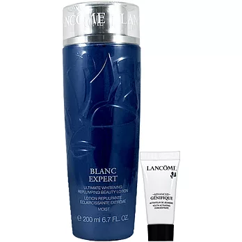 LANCOME 蘭蔻 激光煥白精華調理液(200ml)送超進化肌因賦活露(5ml)#水潤型