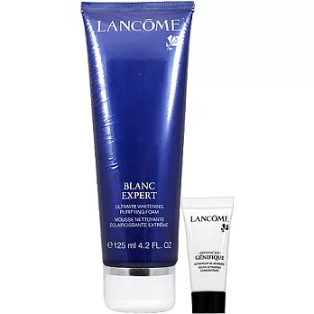 LANCOME 蘭蔻 激光煥白精華洗面霜(125ml)送超進化肌因賦活露(5ml)