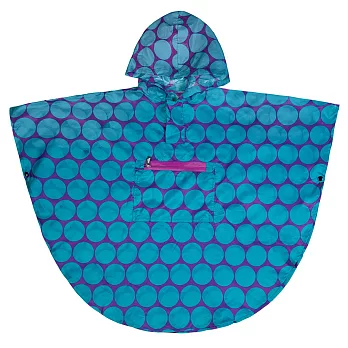 【LoveBBB】美國 Wildkin 超輕量無毒兒童雨衣72119藍紫圓點