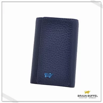 【BRAUN BUFFEL‧德國小金牛】 - 史塔克系列鑰匙包-海軍藍