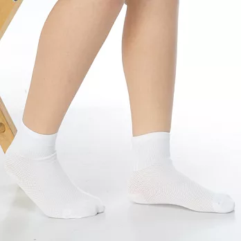 【KEROPPA】可諾帕3~6歲學童專用毛巾底止滑短襪x3雙(男女適用)C93001白色3雙C93001白