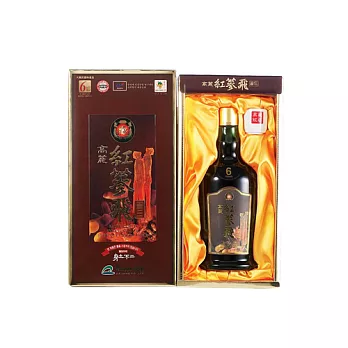 金蔘-六年根高麗紅蔘飛禮盒(750ml)