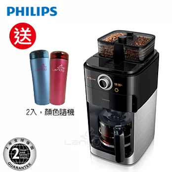 [寵愛男人月] 飛利浦 2+全自動咖啡機(HD7762)(贈)保溫杯*2入