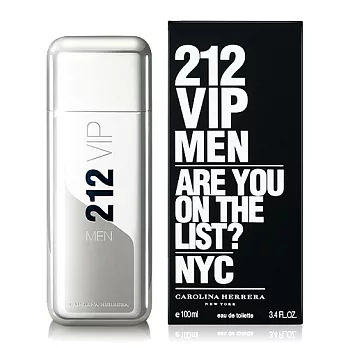 Carolina Herrera 212 VIP 男性淡香水(100ml)-贈品牌針管隨機款-效期至2016.05