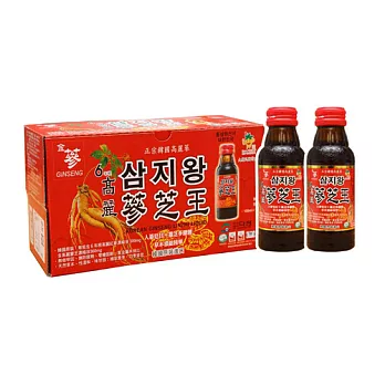 金蔘 6年根高麗蔘芝王-全素(10入/盒，共1盒)