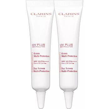 CLARINS 克蘭詩 輕呼吸全效UV隔離露(10ml)*2#透明色