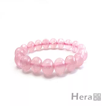 【Hera】赫拉 頂級優雅亮麗粉晶手珠/手鍊(10mm)粉紅色