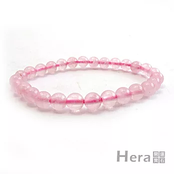 【Hera】赫拉 頂級優雅亮麗粉晶手珠/手鍊(6mm)