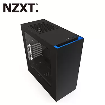 NZXT Source340 極簡系列 電腦機殼(黑藍)黑藍
