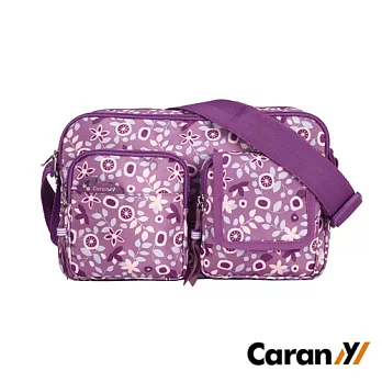 CARANY 卡拉羊 時尚休閒單肩斜背包 隨身包 (紫色檸檬) 58-0011D2