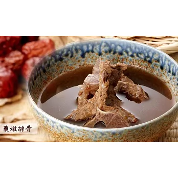 【常饌】經典回味湯品-藥燉排骨(420g)