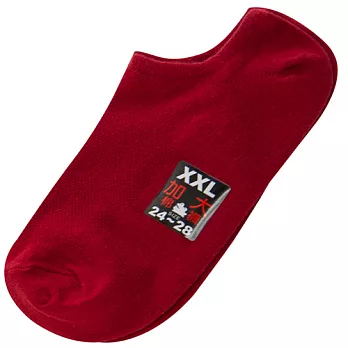 【KEROPPA】可諾帕網狀造型加大船襪x4雙(學生專用)C97001-X紅色C97001X紅色