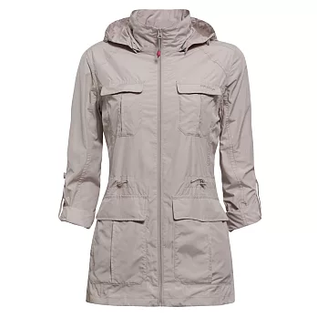 【hilltop山頂鳥】女款抗UV外套S02F93-L淺卡其