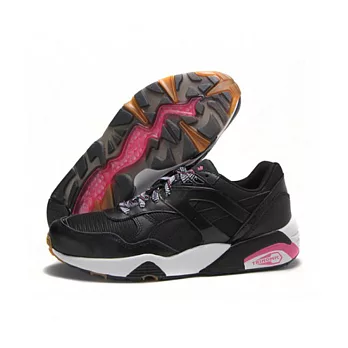 【G.T Company】PUMA R698 Basic Sport Tech 復古跑步鞋女鞋4.5黑色