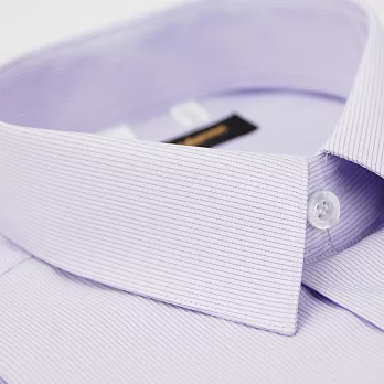 【金安德森】紫色底深紫細紋仿絲質短袖襯衫15紫色