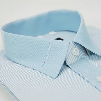 【金安德森】藍色變化領型窄版短袖襯衫15藍色