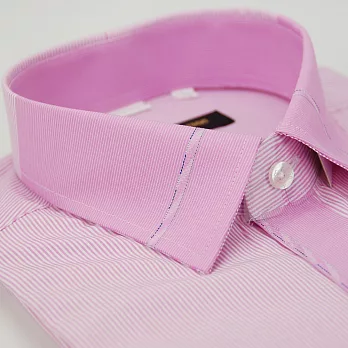 【金安德森】粉色變化領型窄版短袖襯衫15粉色