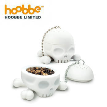 HOOBBE-骷髏頭造型泡茶器