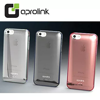 【Aprolink】iPhone 5/5S 琉璃鏡面手機保護殼 - 粉色