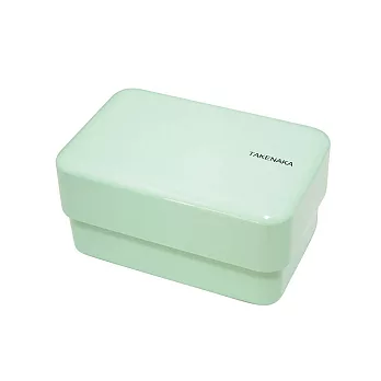 [TAKENAKA BENTO BOX] 粉彩雙層便當盒(附繩)薄荷綠