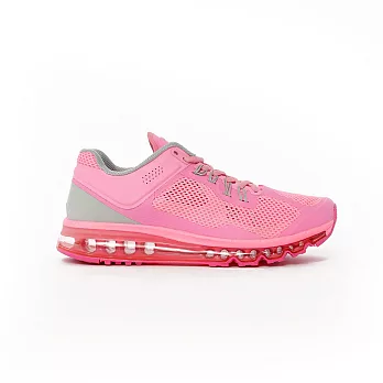 AIRWALK- 飛碟 記憶鞋墊加氣墊大底全功能運動慢跑鞋(女)6粉紅色