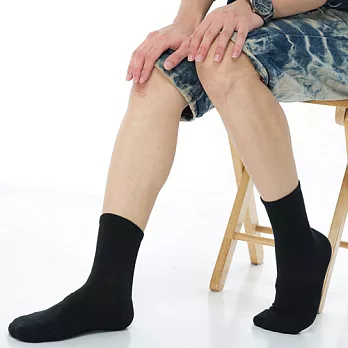 【KEROPPA】可諾帕寬口萊卡運動襪x3雙C98002黑3雙C98002黑