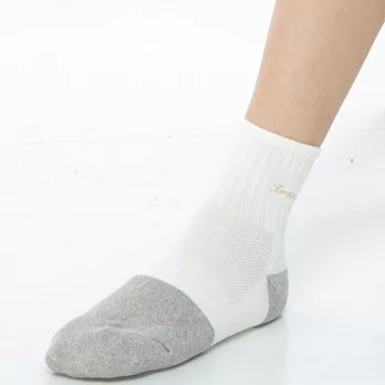 【KEROPPA】可諾帕健康銀纖維運動男短襪*1雙C98003G灰白C98003G灰白
