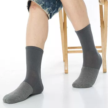 【KEROPPA】可諾帕寬口竹碳運動襪x3雙(男女適用)C98003深灰配灰C98003深灰配灰