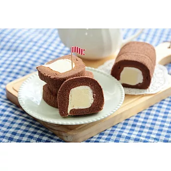 【典星坊】巧克力奶凍卷(2條)