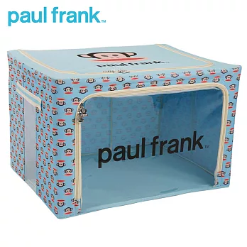 Paul frank 大嘴猴 造型折疊收納箱藍色