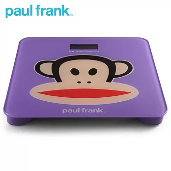 paul frank 造型電子體重計紫色