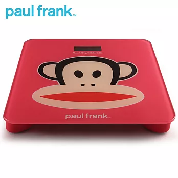 paul frank 造型電子體重計桃紅