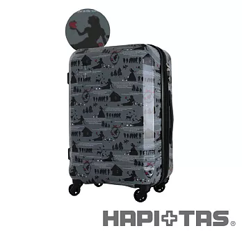 HAPI+TAS 白雪公主登機箱-黑色