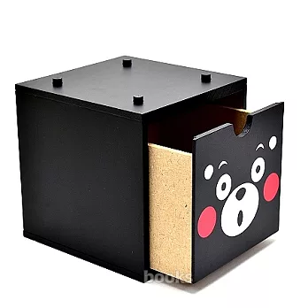 【熊本熊】木製收納盒