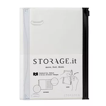 MARK’S STORAGE.it 收納筆記本(中)/米色ST1-NB45-D