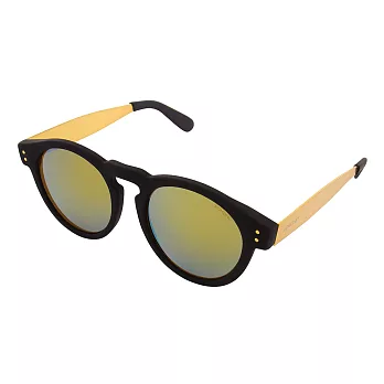 KOMONO 太陽眼鏡 Clement 溫和中性款黑膠x金