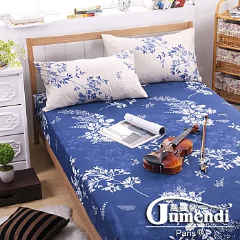【法國Jumendi-花影如夢】台灣製活性天絲絨單人二件式床包組