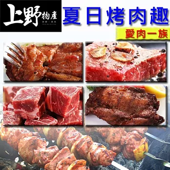 【上野物產】夏日烤肉趣-精選肉食組合