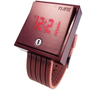 CLICK Wall Switch奇異開關錶(酒紅)